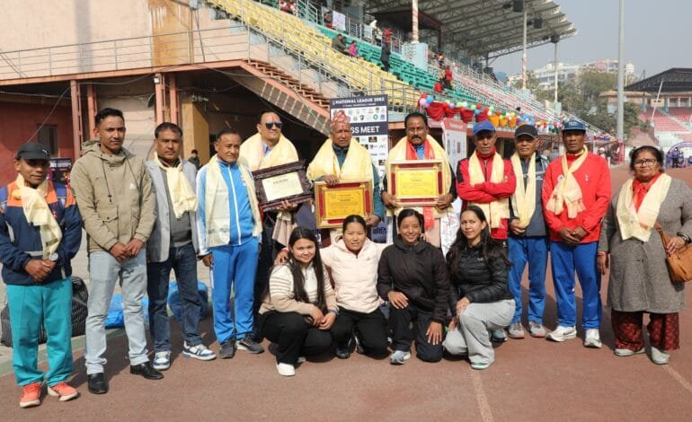  पूर्व धावक हरिबहादुर रोकाया सम्मानित